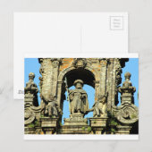 Carte Postale St James, Cathédrale de Saint Jacques de Compostel (Devant / Derrière)