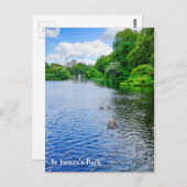 Carte Postale St James's Park Londres Royaume-Uni (Devant / Derrière)