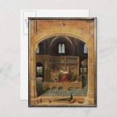Carte Postale St. Jérôme dans son étude, c.1475 (Devant / Derrière)