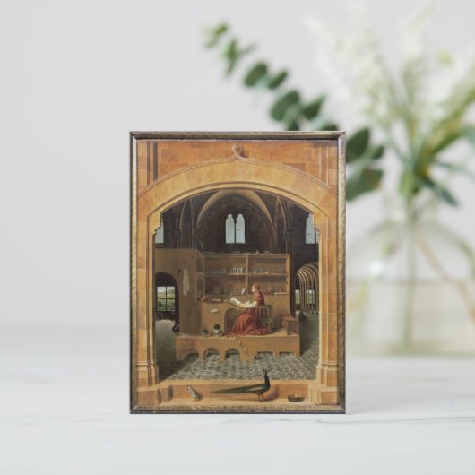 Carte Postale St. Jérôme dans son étude, c.1475 (Debout devant)