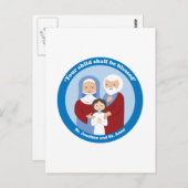 Carte Postale St. Joachim et Sainte-Anne (Devant / Derrière)