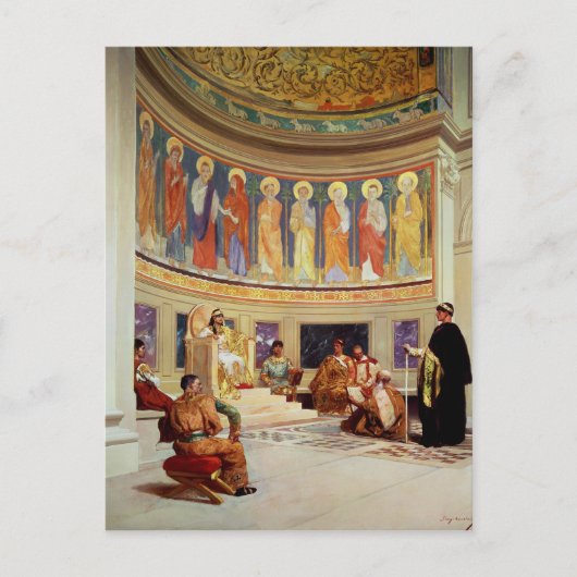 Carte Postale St John Chrysostom  exiled by Empress Eudoxia (Devant)