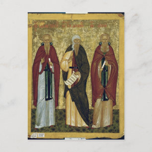 Carte Postale St. John Climacus Saint Jean de Damas