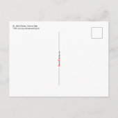 Carte postale St. John Fisher (SAU 025) (Dos)