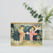 Carte Postale St. John Manger le livre (Debout devant)
