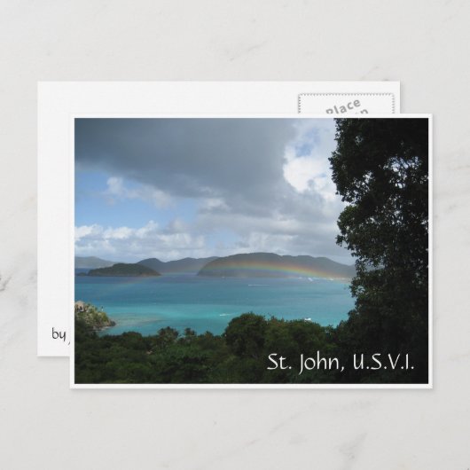 Carte Postale St. John, USVI (Devant / Derrière)