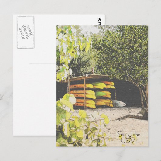 Carte Postale St. John USVI (Devant / Derrière)