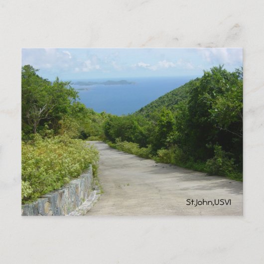 Carte Postale St. John, USVI (Devant)