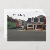 Carte Postale St John's (Devant / Derrière)