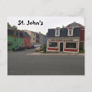 Carte Postale St John's