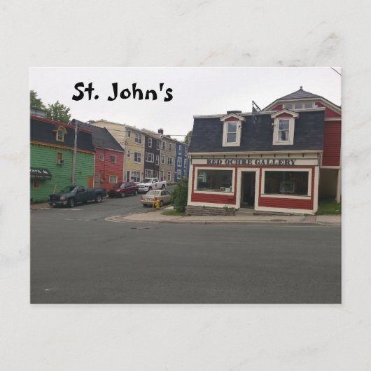 Carte Postale St John's (Devant)
