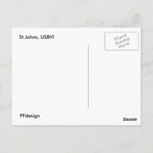 Carte Postale St.Johns1 (Dos)