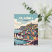 Carte Postale St. John's, Canada (Debout devant)