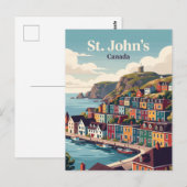 Carte Postale St. John's, Canada (Devant / Derrière)