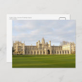 Carte Postale St John's College, Cambridge, Angleterre (Devant / Derrière)