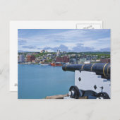 Carte Postale St. John's, Terre-Neuve, Canada, le front de mer (Devant / Derrière)