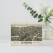 Carte Postale St. Johnsbury Vermont 1884 (Debout devant)