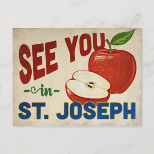 Carte Postale St. Joseph Missouri Apple - Vintage voyage