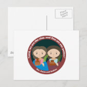 Carte Postale St. Justa & St. Rufina (Devant / Derrière)