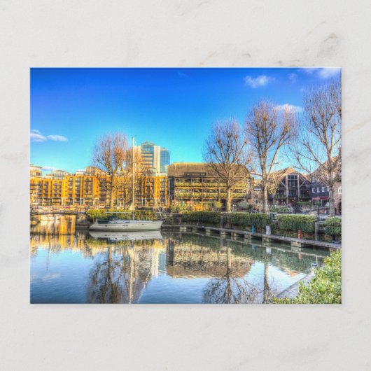 Carte Postale St Katherines Dock Londres (Devant)