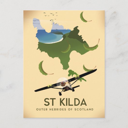 Carte Postale St Kilda, Hébrides extérieures Écosse (Devant)