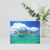 Carte Postale St Kitts & Nevis ciel de mer (Debout devant)