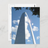 Carte postale St. Louis Arch (Devant / Derrière)