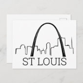 Carte Postale St. Louis, Missouri (Devant / Derrière)
