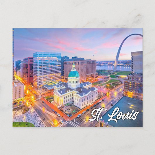 Carte Postale St. Louis, Missouri, États-Unis (Devant)