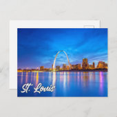 Carte Postale St. Louis, Missouri, États-Unis (Devant / Derrière)