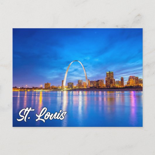 Carte Postale St. Louis, Missouri, États-Unis (Devant)