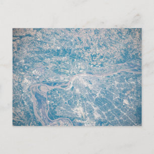 Carte Postale St. Louis, Missouri Le Long Du Mississippi.