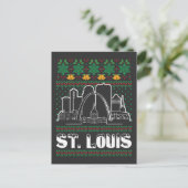 Carte Postale St. Louis Missouri Noël laid (Debout devant)