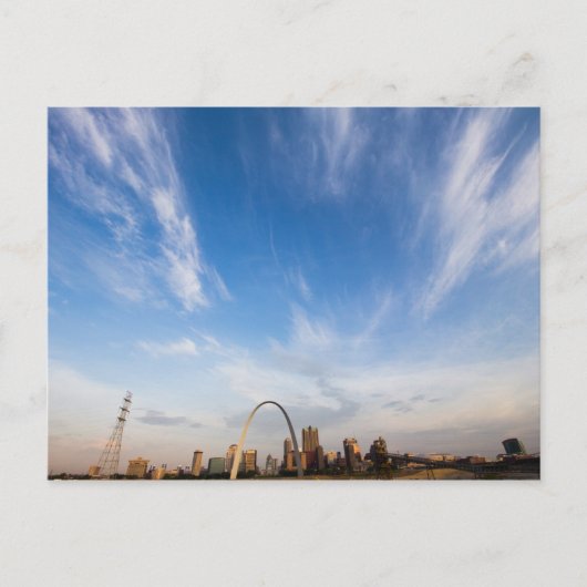 Carte Postale St. Louis, Missouri Skyline (Devant)