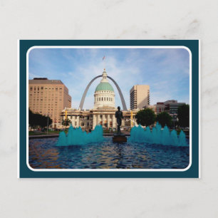 Carte Postale St Louis, MO Arch