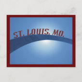 Carte Postale St. Louis, MO Arch (Devant)