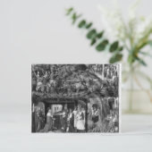 Carte Postale St. Louis part pour la croisade (Debout devant)