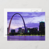 Carte Postale St. Louis Skyline (Devant / Derrière)