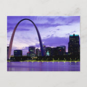 Carte Postale St. Louis Skyline (Devant)