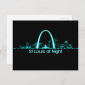 Carte Postale St Louis Skyline (Devant / Derrière)