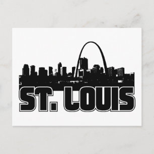 Carte Postale St Louis Skyline