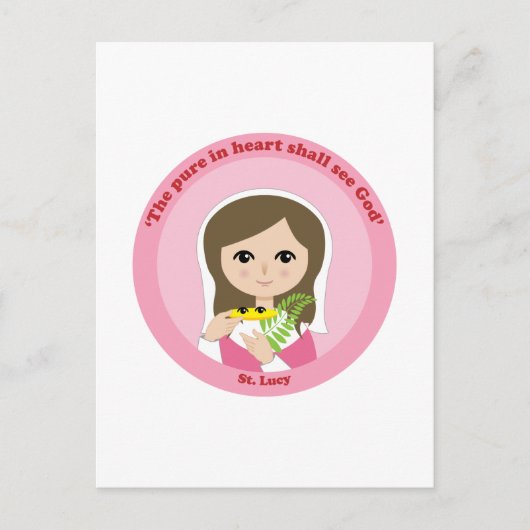 Carte Postale St. Lucy (Devant)