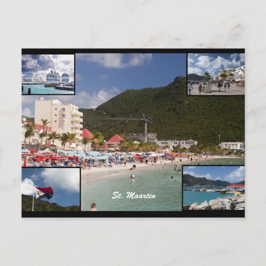 Carte Postale St. Maarten (Devant)