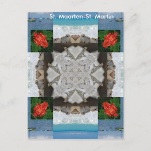 Carte Postale St. Maarten - St. Martin Kaléidoscope