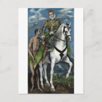 St. Martin et le mendiant par El Greco