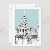 Carte Postale St Martins sur le terrain (Devant / Derrière)