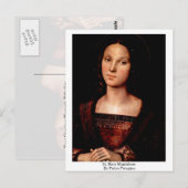 Carte Postale St Mary Magdalene Par Pietro Perugino (Devant / Derrière)