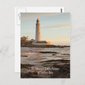 Carte postale St Mary’s Lighthouse England (Devant / Derrière)