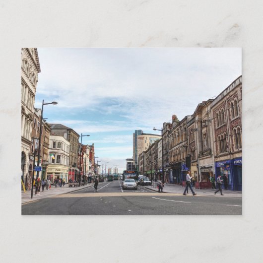 Carte Postale St Mary St, Cardiff, Pays de Galles (Devant)