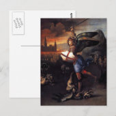 Carte postale St Michael & Dragon Raphael (Devant / Derrière)